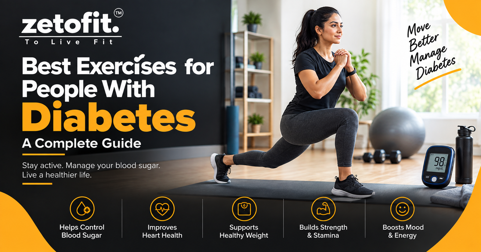 Read more about the article Best Exercises for People With Diabetes: A Complete Guide